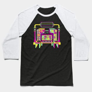 Modular Synthesizer Electronic Musician Baseball T-Shirt